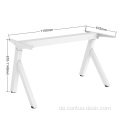 2024 Smart Height Verstellbarer ergonomischer Schreibtisch Dual Motor Sit Standing Desk für Gamer Desk